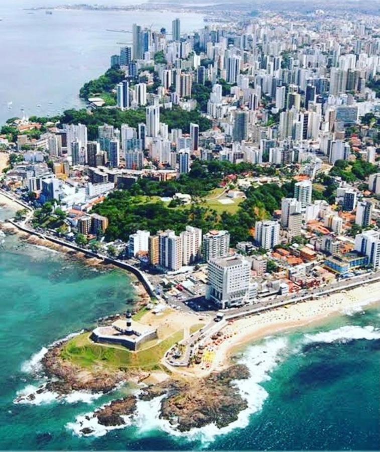 Stayhere! Fique Aqui! Apartamento 2/4 Mobiliado No Costa Azul :-) Salvador Exteriör bild